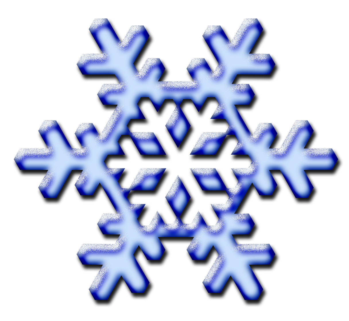 snowflake clipart in word - photo #27