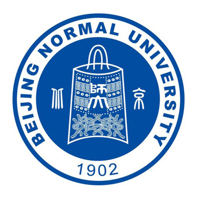 Beijing Normal University Logo, text "Beijing Normal University" is written in English around the top and sides of the seal